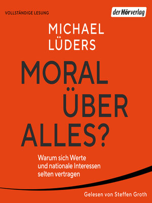 cover image of Moral über alles?